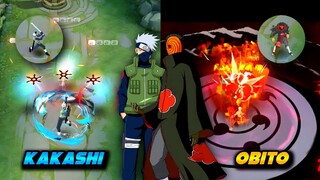 Kakashi Vs Obito!😱 | MLBB X NARUTO COLLABORATION