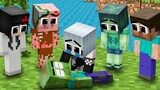 Monster School The Power of Food Baby Zombie และ Baby Herobrine - Sad Story - Minecraft Animation