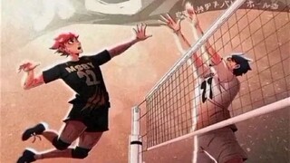 dulu pasangan serasi sekarang jdi lawan tim haikyu