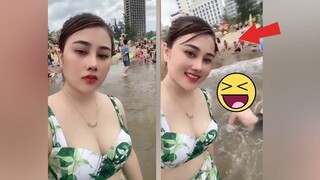 Camera Vô Tình Quay Lại 10 Cảnh Siêu Lầy Hài Hước #347   #nguyhiemnhathanhtinh