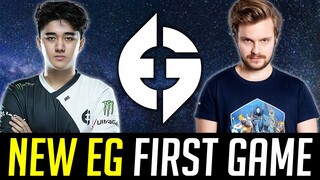 New EG First Game with JERAX vs ARKOSH - Abed INVOKER Perspective