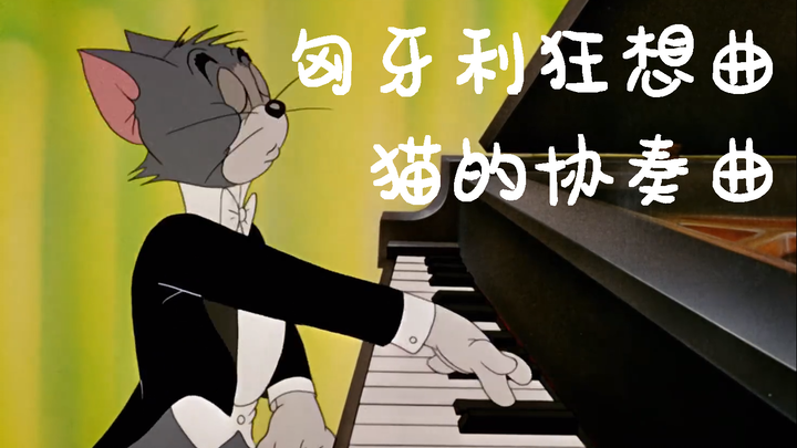 （搬运）【猫的协奏曲&匈二】复刻猫和老鼠经典片段——汤姆演奏匈牙利狂想曲