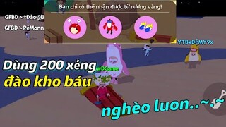 PLAY TOGETHER | DÙNG 200 XẺNG ĐỂ ĐÀO KHO BÁU LẤY ĐỒ TÔM HÙM VÀ KHUNG GIỜ ĐÀO