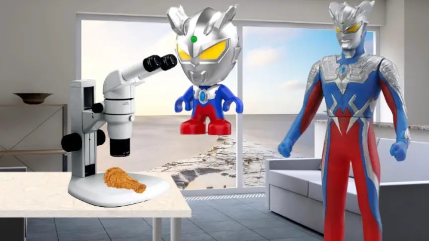 Children's Enlightenment Early Education Toy Video: Little Ciro Ultraman  understands that things tha - Bilibili