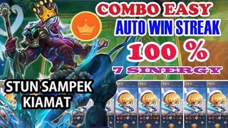 COMBO TERKUAT 2023 PRINCE 7 SINERGY AUTO WIN, DIJAMIN 100% WINSTREAK #mobilelegends #magicchess