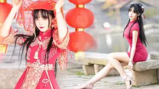 A girl dancing in cheongsam and take your breath away