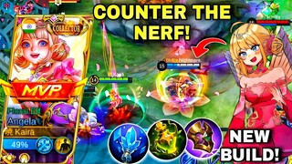 USE THIS BUILD TO COUNTER ANGELA'S NERF!🌸TOP GLOBAL ANGELA🎀