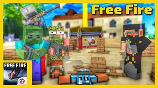 [ Lớp Học Quái Vật ] Trailer Cuộc Chiến Free Fire | Minecraft Animation