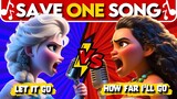 Disney Song Challenge: Save One, Drop One 🎶 | Quiz Owl