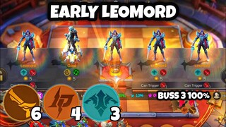 EARLY 2 STAR LEOMORD. BEST EARLY GAME STRATEGY. MUST WATCH!! MAGIC CHESS MOBILE LEGENDS