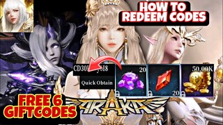 Araka All Giftcodes - How to Redeem Codes // Araka Free 6 Codes