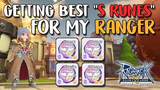 GETTING THE BEST "S RUNES" FOR MY RANGER - RAGNAROK MOBILE