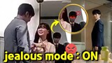 Ahn Hyo Seop activated the protective boyfie mode because Kim Sejeong did this?!
