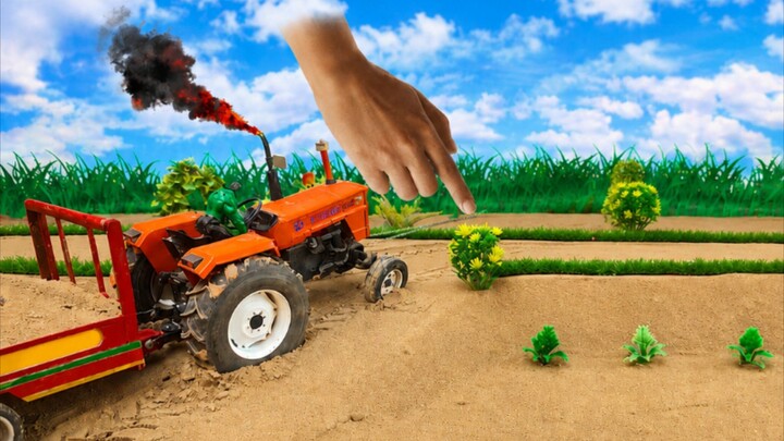 tractor trali full load
