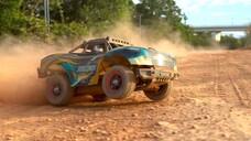 Dominate all terrains! Brushless four-wheel drive monster 18103pro