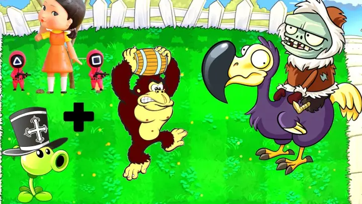 King Kong vs Squid Game vs Friday Night Funkin Poppy Playtime Animations Plants vs zombies Animation