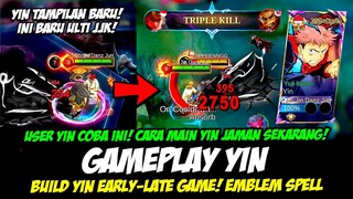 GAMEPLAY YIN JJK REVAMP + CARA MAIN YIN META TERBARU❗BUILD YIN TERSAKIT 2024❗GAMEPLAY YIN TOP GLOBAL