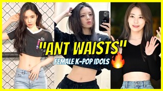 Female Kpop Idols Who Are Known For Their Incredibly Skinny and Tiny Ant Waists