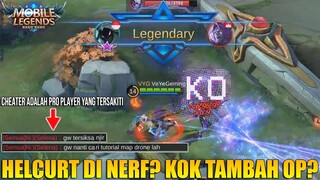 GAMEPLAY HELCURT NERF - MALAH JADI MAKIN OP DONG! MUSUHNYA AUTO TERSAKITI! MOBILE LEGENDS