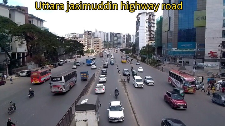 Uttara jasimuddin highway road view #short video #youtubeshort#