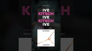 아이브 KITSCH × ANTIFRAGILE 리믹스 ㄷㄷ