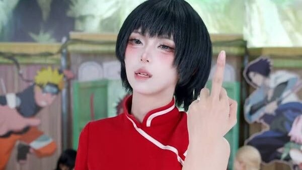 Black Soil is being slowly tortured to the point where he can't retract his middle finger.