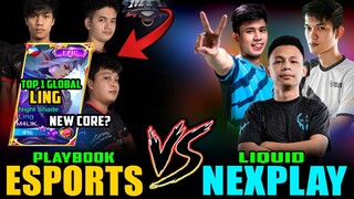 TOP 1 GLOBAL LING KINUHA NANG PLAYBOOK ESPORTS PARA MAGING CORE SA TEAM? (PLAYBOOK VS NEXPLAY)