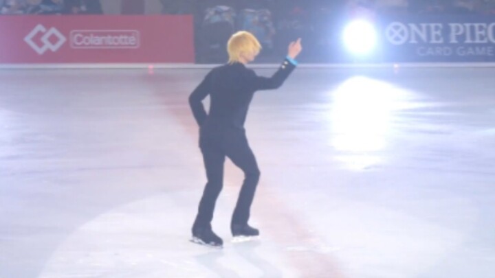 Wow, this Sanji is so dreamy! Sanji figure skater actor "Super Spin" is here