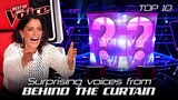 Unexpected Voices from Behind the Curtain on The Voice | Top 10