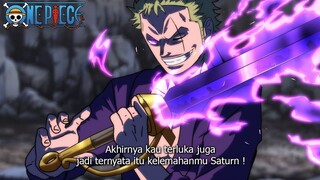 MAKIN RAME SATURN TERLUKA ! ZORO MENGGUNAKAN TEKNIK BARU MELAWAN GOROSEI SATURN !