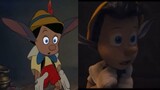 Pinocchio (1940/2022) Transformation And Escape Comparison (With 2022/1940 Audio)