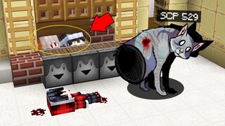 ซ่อนแอบหนีเอาชีวิตรอดจาก!! ผีแมวครึ่งตัว SCP-529 สุดโหด จะรอดไหมนะ!? (Minecraft ซ่อนแอบ)