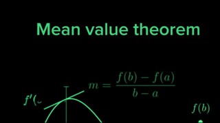 Mean Value Theorem