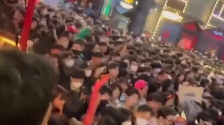 Seoul, South Korea, at a Halloween event.