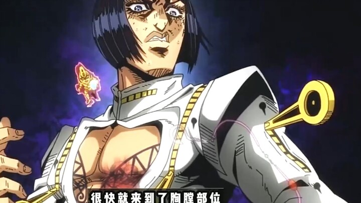 Bucciarati's heart was caught by Shamatte and his heart was beating wildly