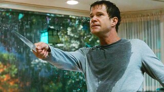 The serial killer uses sweet words to deceive single mothers with children, the thriller "Stepfather