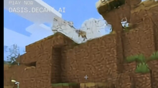 ماذا يحدث إذا حدقت في نقطة واحدة في عالم Minecraft الذي تم إنشاؤه بواسطة الذكاء الاصطناعي؟