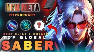 TERBARU BUILD SABER TERSAKIT 1 HIT MOBILE LEGENDS