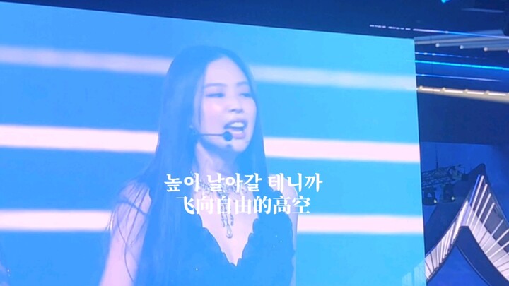 “Tôi sẽ thoát khỏi thế giới tù túng này, bay lên bầu trời tự do.” [JENNIE]