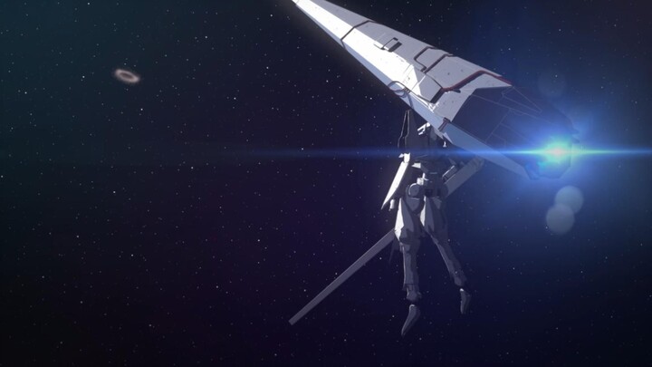 The male protagonist controls the unadjusted machine to attack, but he can successfully kill the ene