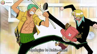 Bộ tấu hài Zoro, Sanji Chopper luôn khịa nhau [AMV] #anime #onepiece #daohaitac