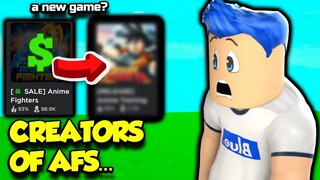 From The CREATORS Of ANIME FIGHTERS SIMULATOR Comes A NEW ROBLOX GAME...