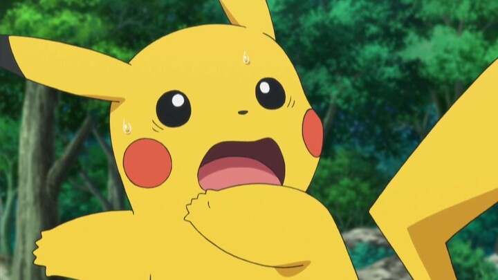 Pikachu: When did you learn to talk? You can evolve at will!