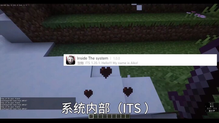 Mod internal dalam sistem Minecraft, yang oleh alasan tak terelakkan tertentu telah dihapus oleh Moj