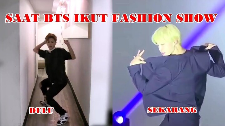 Saat Member BTS Ikut Fashion Show