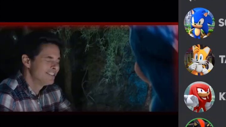 【Terjemahan mesin】Tim Sonic dan Shat menonton trailer "Sonic 3" bersama