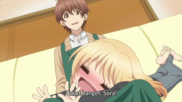 istriku ketakutan tapi kawaiine😍