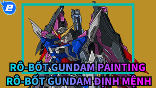 [Rô-bốt Gundam vẽ màu] Bản vẽ màu Rô-bốt Gundam Định Mệnh_2