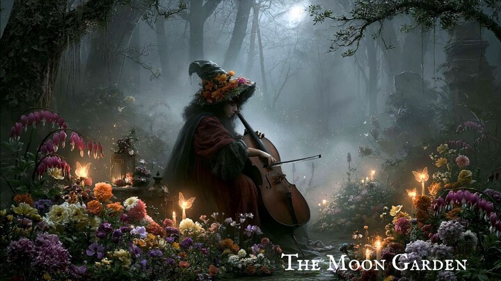 The Moon Garden | Dark Cello Beneath the Waning Moon | For Reading & Study