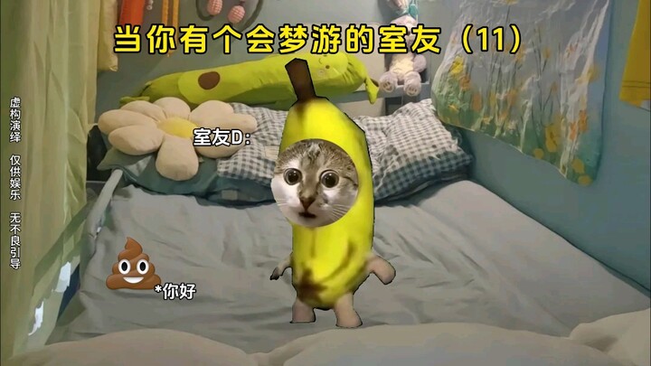 当你有个会梦游的室友（11）